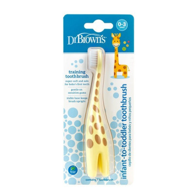 Dr. Browns Escov Dent Girafa 0-3 Anos | Farmácia d'Arrábida