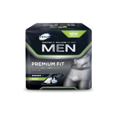 TENA Men Premium Fit Level 4 L/XL Cuecas x10 | Farmácia d'Arrábida