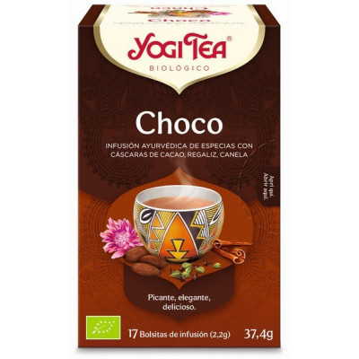 Yogi Tea Bio Cha Choco 17 Saq | Farmácia d'Arrábida