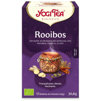 Yogi Tea Bio Cha Rooibos 17 Saq | Farmácia d'Arrábida