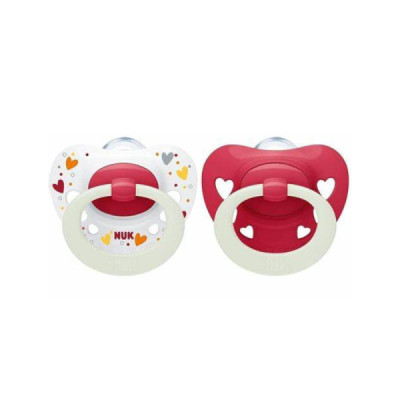 Nuk Signature Night Chupeta Silicone 18-36M | Farmácia d'Arrábida