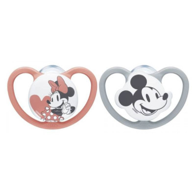 Nuk Space Disney Minnie Chupetas Silicone 18-36M | Farmácia d'Arrábida