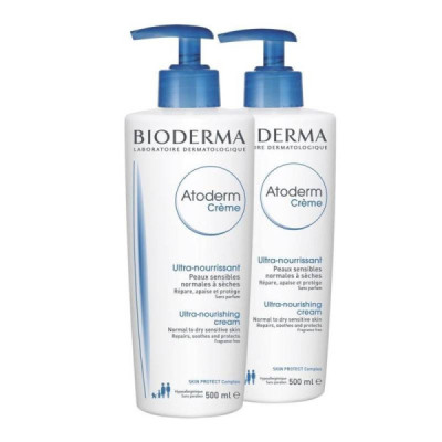 Bioderma Atoderm Creme 2x500ml | Farmácia d'Arrábida