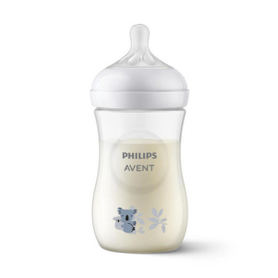 Philips Avent Natural Response Biberão Koala +1M 260ml | Farmácia d'Arrábida