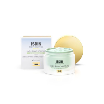 ISDIN Isdinceutics Hyaluronic Moisture Oily Skin Creme Pele Oleosa 50g | Farmácia d'Arrábida