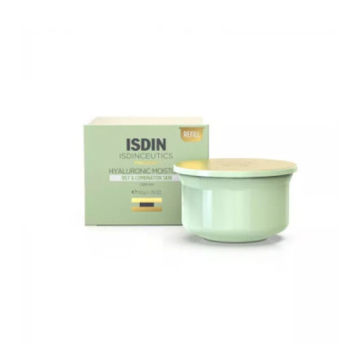 ISDIN Isdinceutics Hyaluronic Moisture Oily Skin Creme Pele Oleosa Refill 50g | Farmácia d'Arrábida