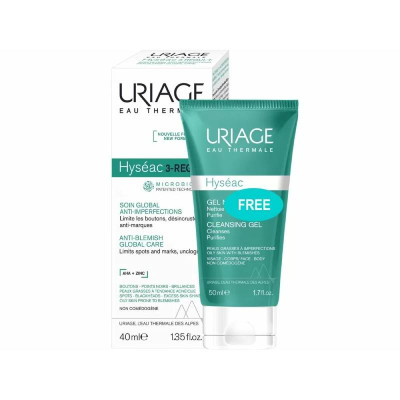 Uriage Hyséac 3-Regul+ Oferta Gel de Limpeza | Farmácia d'Arrábida