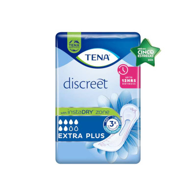 TENA Discreet Extra Plus Pensos x16 | Farmácia d'Arrábida