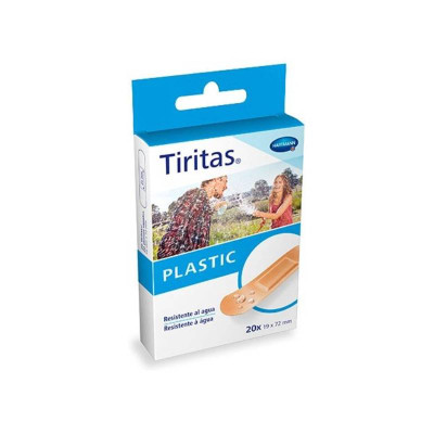 Hartmann Tiritas Plastic Pensos x20 19x72mm | Farmácia d'Arrábida