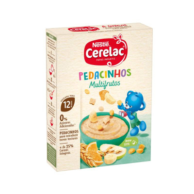 Cerelac Pedacinhos Multifrutos +12M 200g | Farmácia d'Arrábida