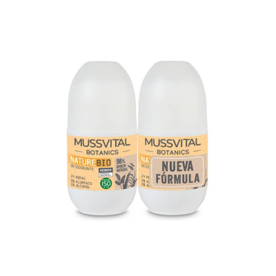 Mussvital Botanics Desodorizante Nature 2x75ml | Farmácia d'Arrábida