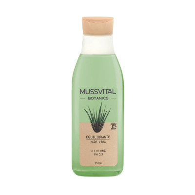 Mussvital Botanics Gel de Banho Aloé Vera 750ml | Farmácia d'Arrábida