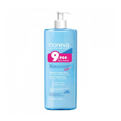 Noreva Xerodiane AP+ Surgras Gel Limpeza 1L Preço Especial | Farmácia d'Arrábida