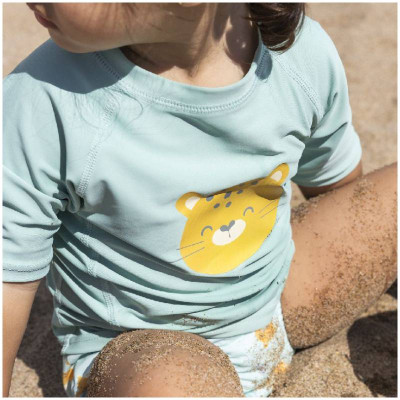 Saro T-shirt Proteção Solar Verde Claro 6-9M | Farmácia d'Arrábida