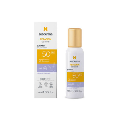 Sesderma Repaskin Comfort Mist Solar Lavanda SPF50+ 100ml | Farmácia d'Arrábida