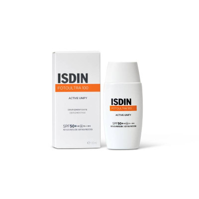 Isdin Foto Ultra 100 Active Unify Fusion Fluid FPS50+ 50ml | Farmácia d'Arrábida