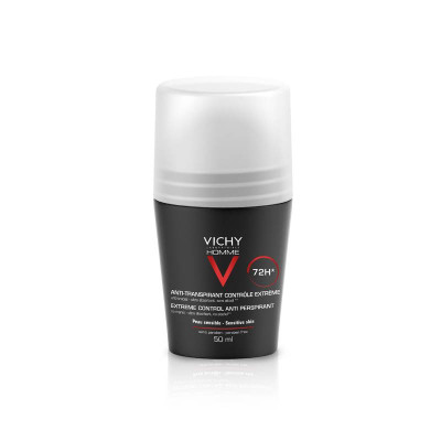 Vichy Homme Desodorizante Roll-On 72h 50ml | Farmácia d'Arrábida