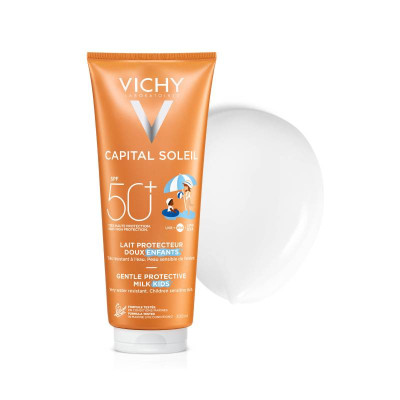 Vichy Capital Soleil Kids Leite FPS50 Formato Económico 300ml | Farmácia d'Arrábida