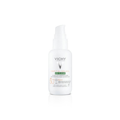 Vichy Capital Soleil UV-Clear FPS50+ 40ml | Farmácia d'Arrábida