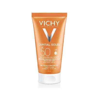 Vichy Capital Soleil Creme Toque Seco FPS50 50ml | Farmácia d'Arrábida