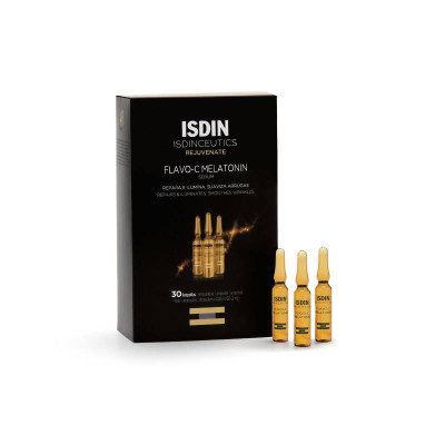 ISDIN Isdinceutics Flavo C Melatonin Sérum Ampolas 30x2ml | Farmácia d'Arrábida