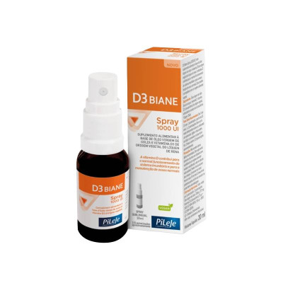 Pileje D3 BIANE Spray Sub Lingual 20ml | Farmácia d'Arrábida