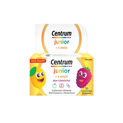 Centrum Junior 30 Comprimidos Mastigáveis  | Farmácia d'Arrábida