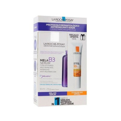 La Roche-Posay Mela B3 Sérum 30ml Oferta Anthelios UVMune 400 Fluido FPS50+ 15ml | Farmácia dÁrrábida