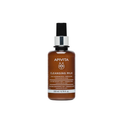 Apivita Leite de Limpeza Rosto & Olhos 200ml | Farmácia d'Arrábida