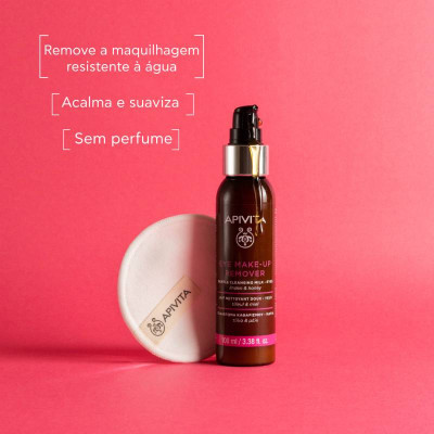 Apivita Leite de Limpeza Suave Olhos 100ml | Farmácia d'Arrábida