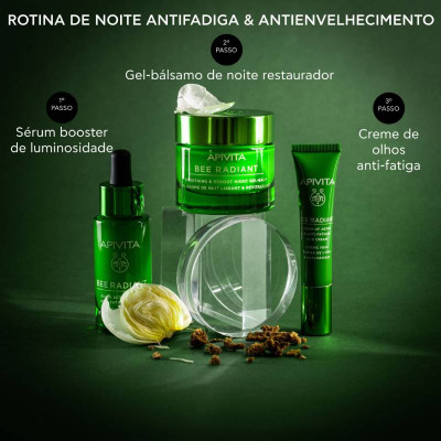 Apivita Bee Radiant Gel-bálsamo Noite 50ml | Farmácia d'Arrábida