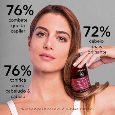 Apivita Champô Tonificante Mulher 250ml | Farmácia d'Arrábida