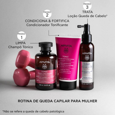 Apivita Champô Tonificante Mulher 250ml | Farmácia d'Arrábida