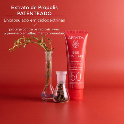 Apivita Bee Sun Safe Gel Creme FPS50 50ml | Farmácia d'Arrábida