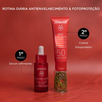 Apivita Bee Sun Safe Anti-Spot e Anti-Age Creme FPS50 50ml | Farmácia d'Arrábida