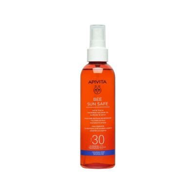 Apivita Bee Sun Óleo Corporal Sublimador de Bronzeado Toque Acetinado FPS30 200ml | Farmácia d'Arrábida