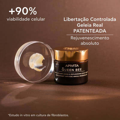 Apivita Queen Bee Creme de Noite 50ml | Farmácia d'Arrábida