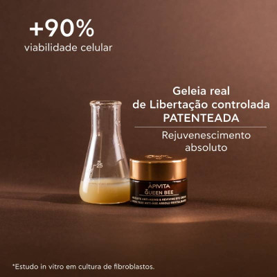 Apivita Queen Bee Creme Contorno de Olhos 15ml | Farmácia d'Arrábida