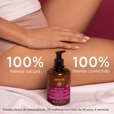 Apivita Intimate Lady Creme Limpeza Suave 300ml | Farmácia d'Arrábida