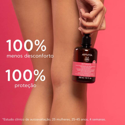 Apivita Intimate Gel Limpeza Proteção Extra 300ml | Farmácia d'Arrábida