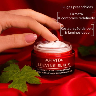 Apivita Beevine Elixir Creme Noite 50ml | Farmácia d'Arrábida