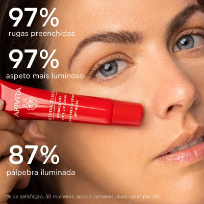 Apivita Beevine Elixir Creme de Olhos e Lábios 15ml | Farmácia d'Arrábida