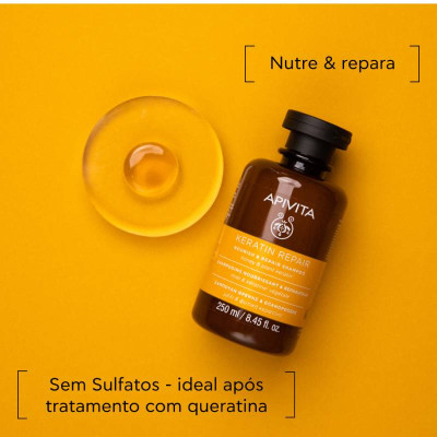 Apivita Champô Nutritivo & Reparador 250ml | Farmácia d'Arrábida