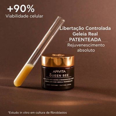 Apivita Queen Bee Creme Ligeiro 50ml | Farmácia d'Arrábida