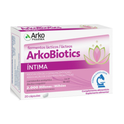 Arkobiotics Intima Caps X20 | Farmácia d'Arrábida