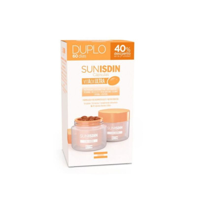 ISDIN  SunISDIN DUPLO 60 Cápsulas Orais  | Farmácia d'Arrábida