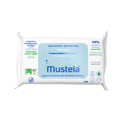 Mustela Bebé Toalhetes de Limpeza Sem Perfume Pack 3 | Farmácia d'Arrábida