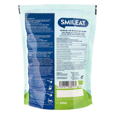 Smileat Cereais Com Quinoa Sem Glúten 200gr | Farmácia d'Arrábida