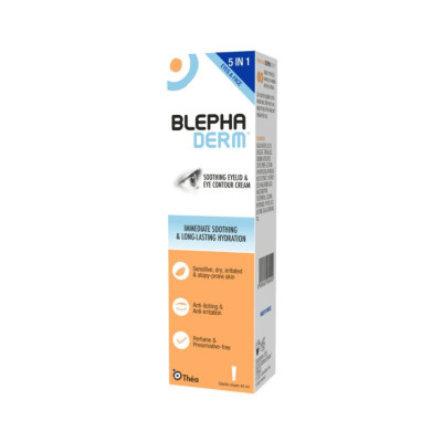 Blephaderm Creme Calmante Contorno Olhos 40ml | Farmácia d'Arrábida