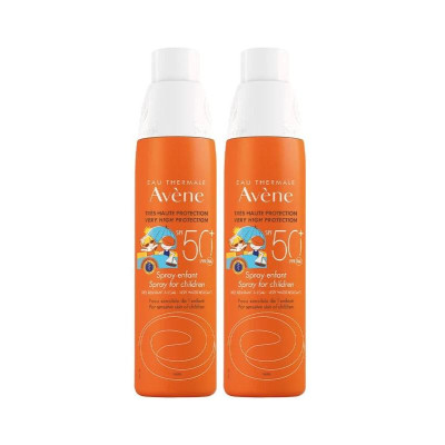 Avène Solar Criança Spray FPS50+ 200ml x 2 | Farmácia d'Arrábida